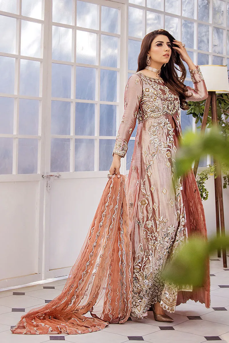Embroidered Pishwas Dupatta Pakistani Wedding Dress