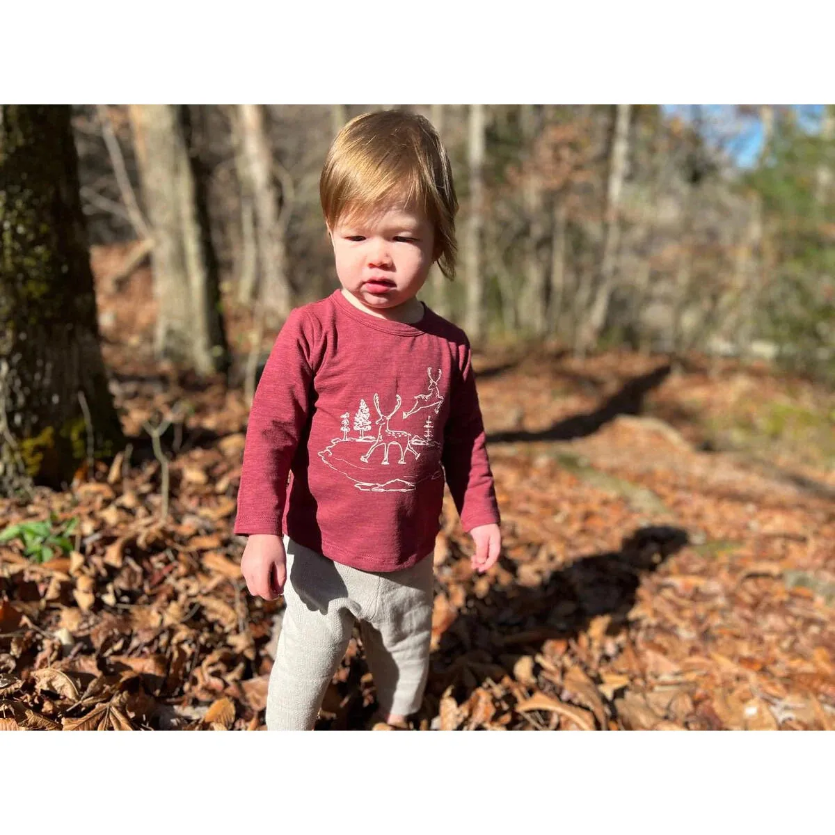 Ettie   H Bronnen T-shirt in Burgundy Skates