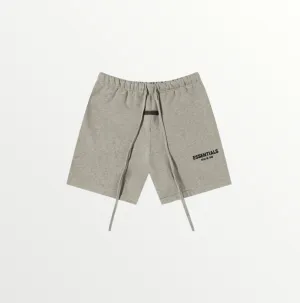 fear of god essentials dark oatmeal short