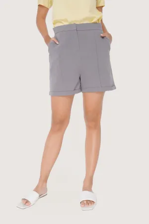 Fine Line Pintuck Shorts