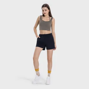 FitFlex High-Waist Shorts