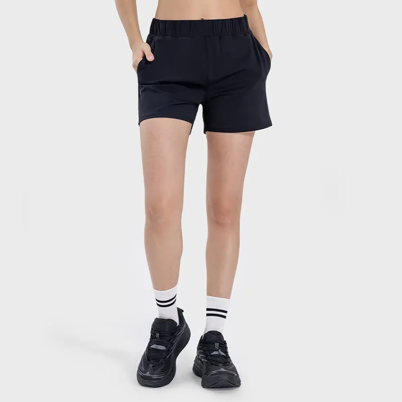 FitFlex High-Waist Shorts