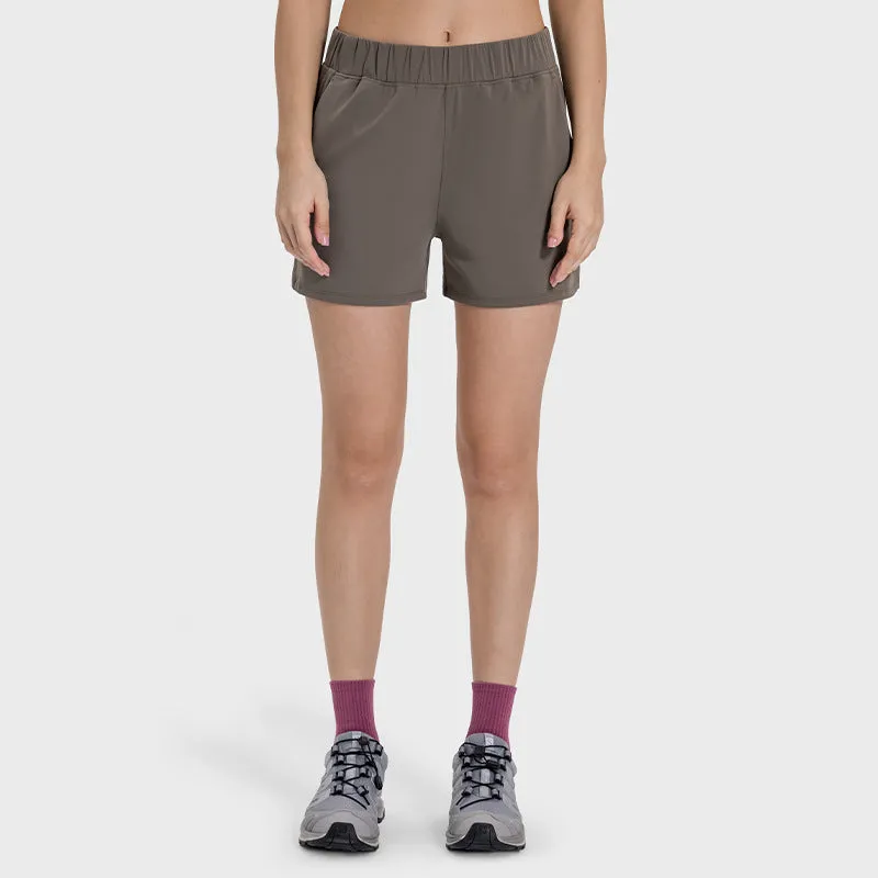 FitFlex High-Waist Shorts