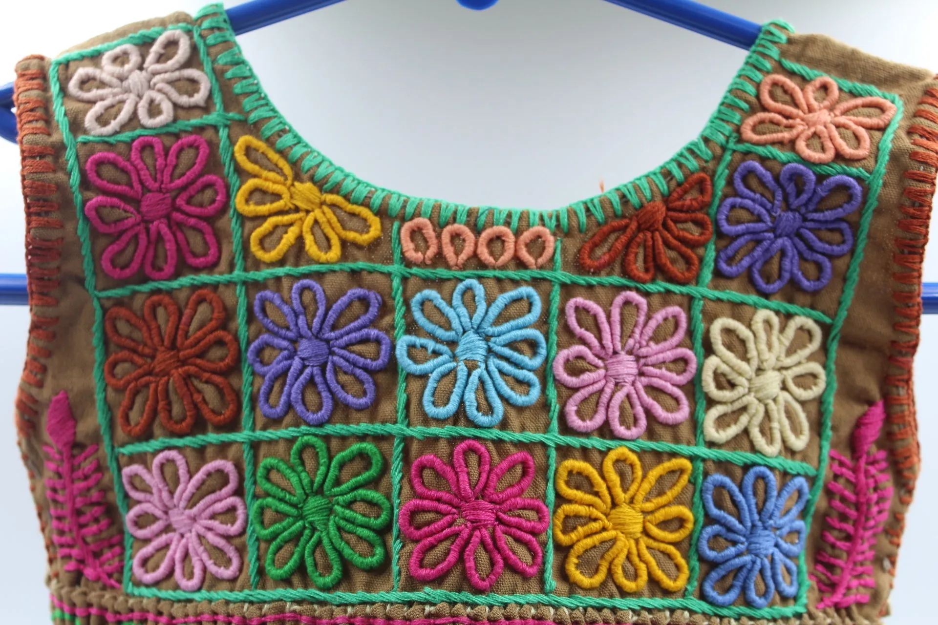 Flower Embroidered Dress