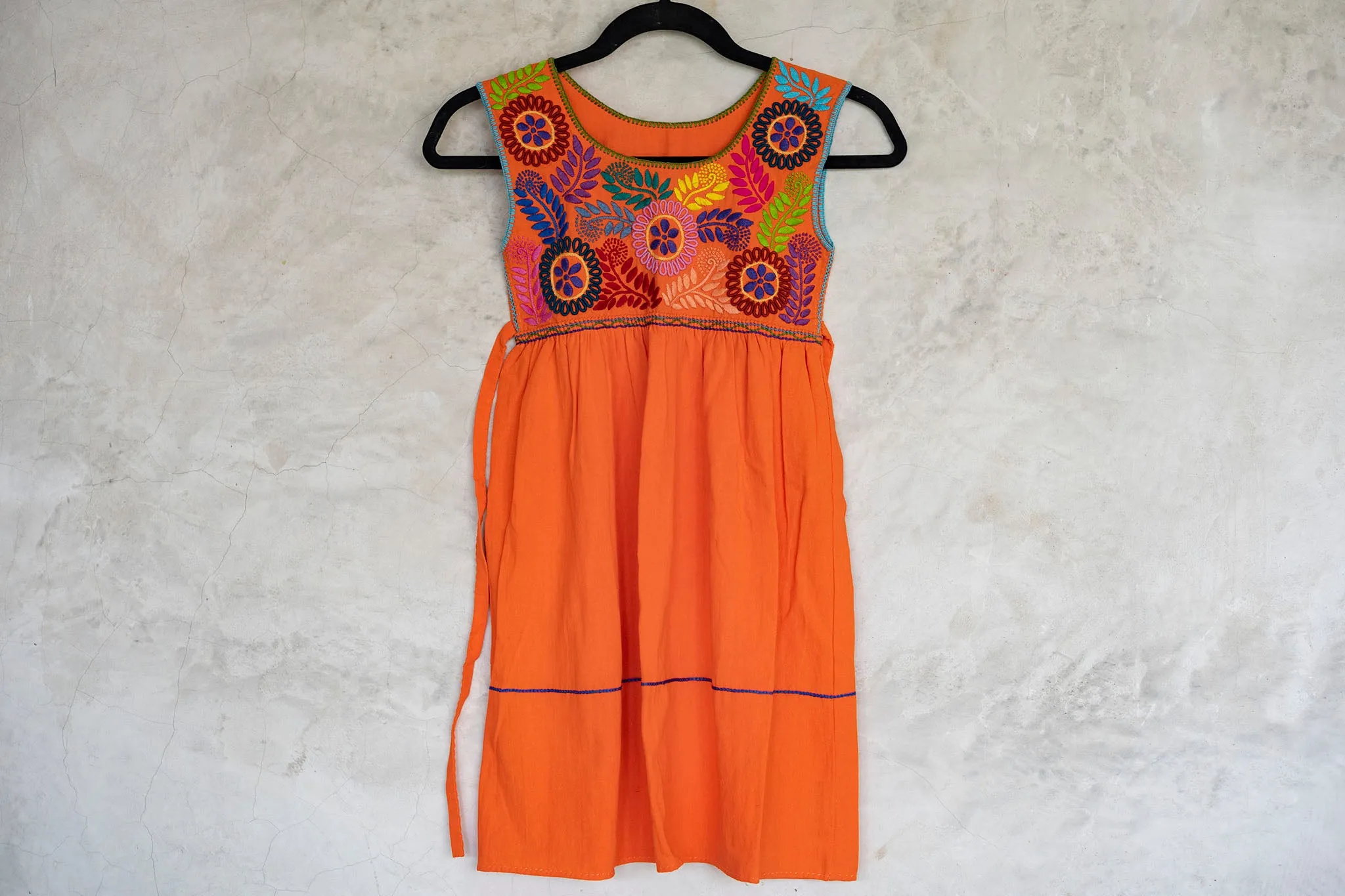 Flower Embroidered Dress