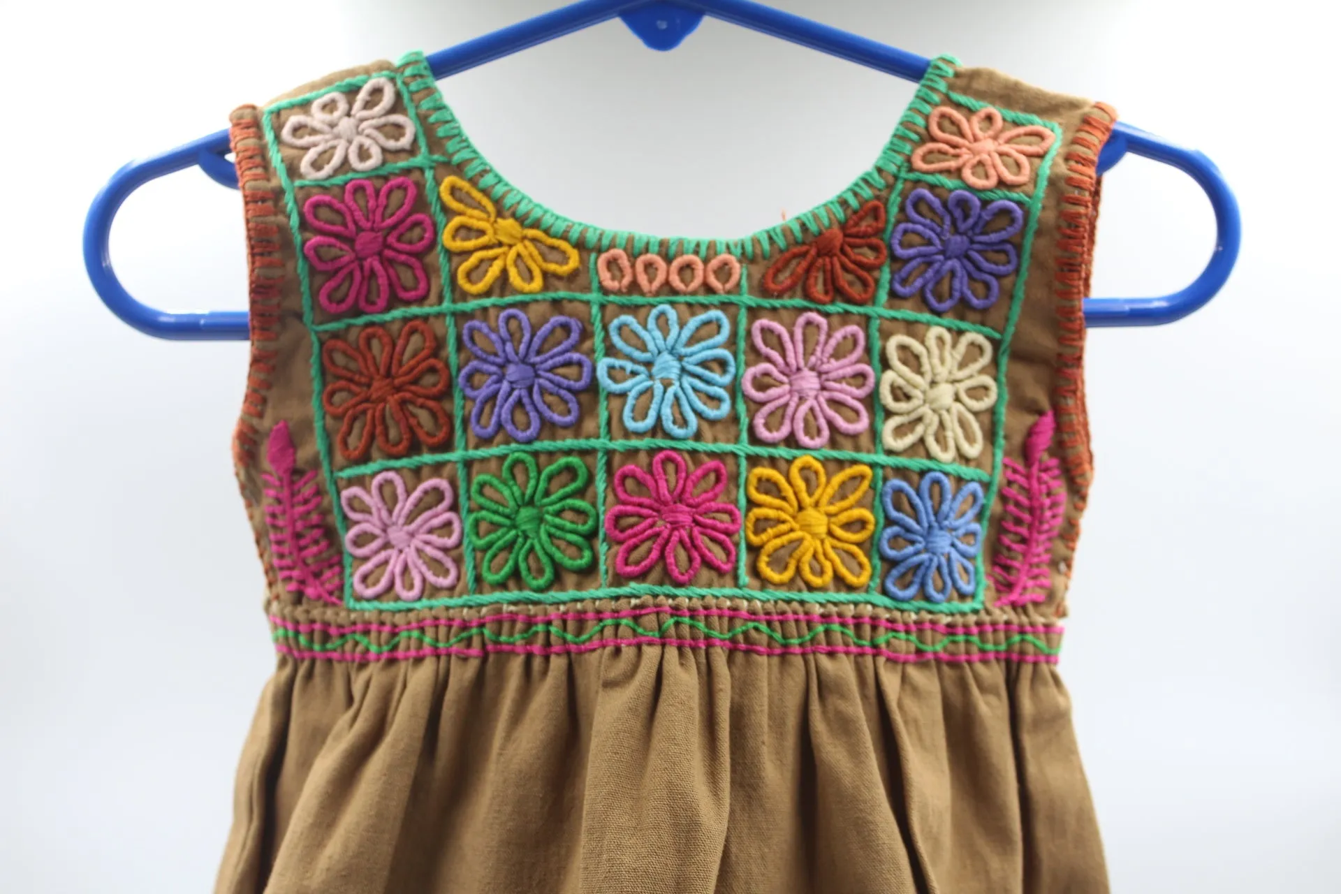 Flower Embroidered Dress