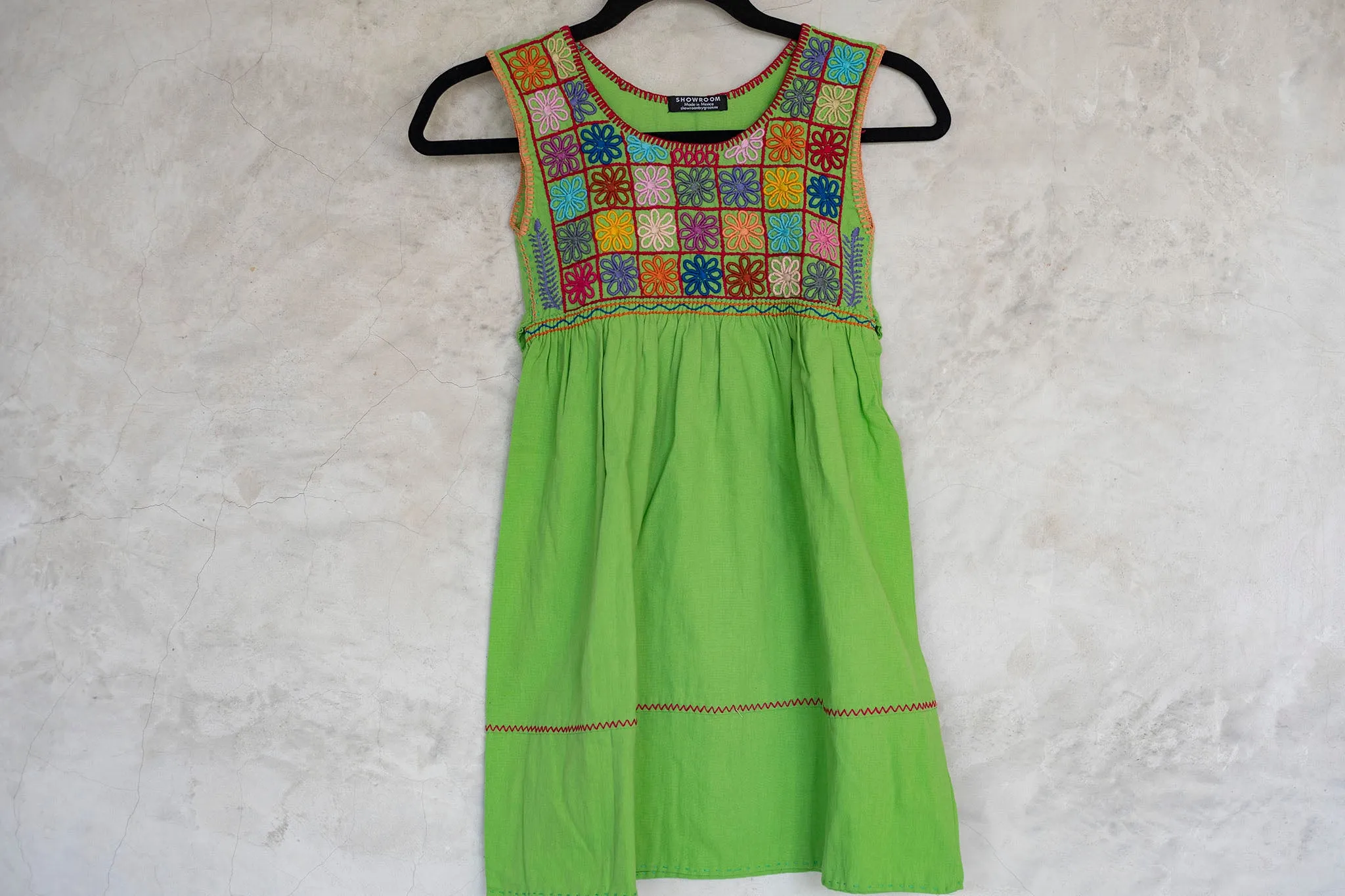Flower Embroidered Dress
