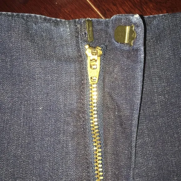 Fossil Retro High Waist Denim Shorts Size 27