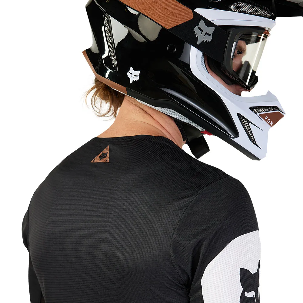 FOX FLEXAIR OPTICAL JERSEY [BLACK/WHITE]