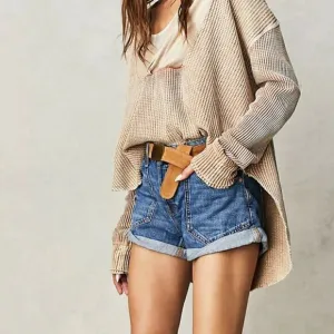 Free People Beginners Luck Slough Short Size 31