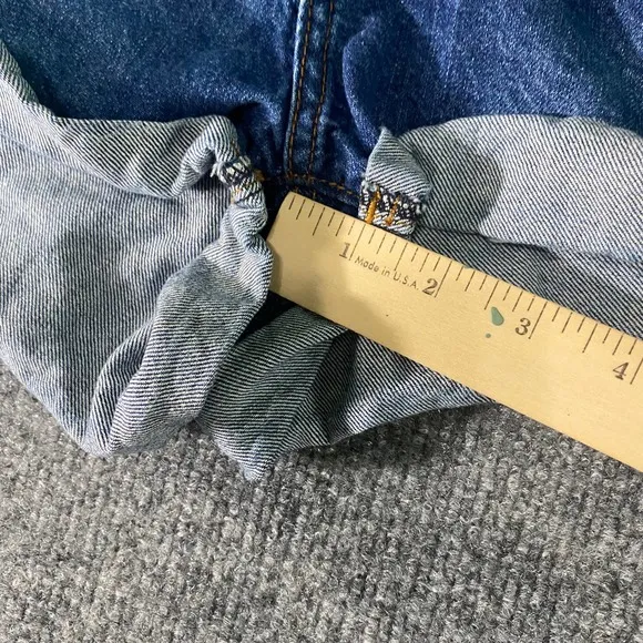 Free People x One Teaspoon Shorts 24 Blue Denim Hawks High Rise Cuffed