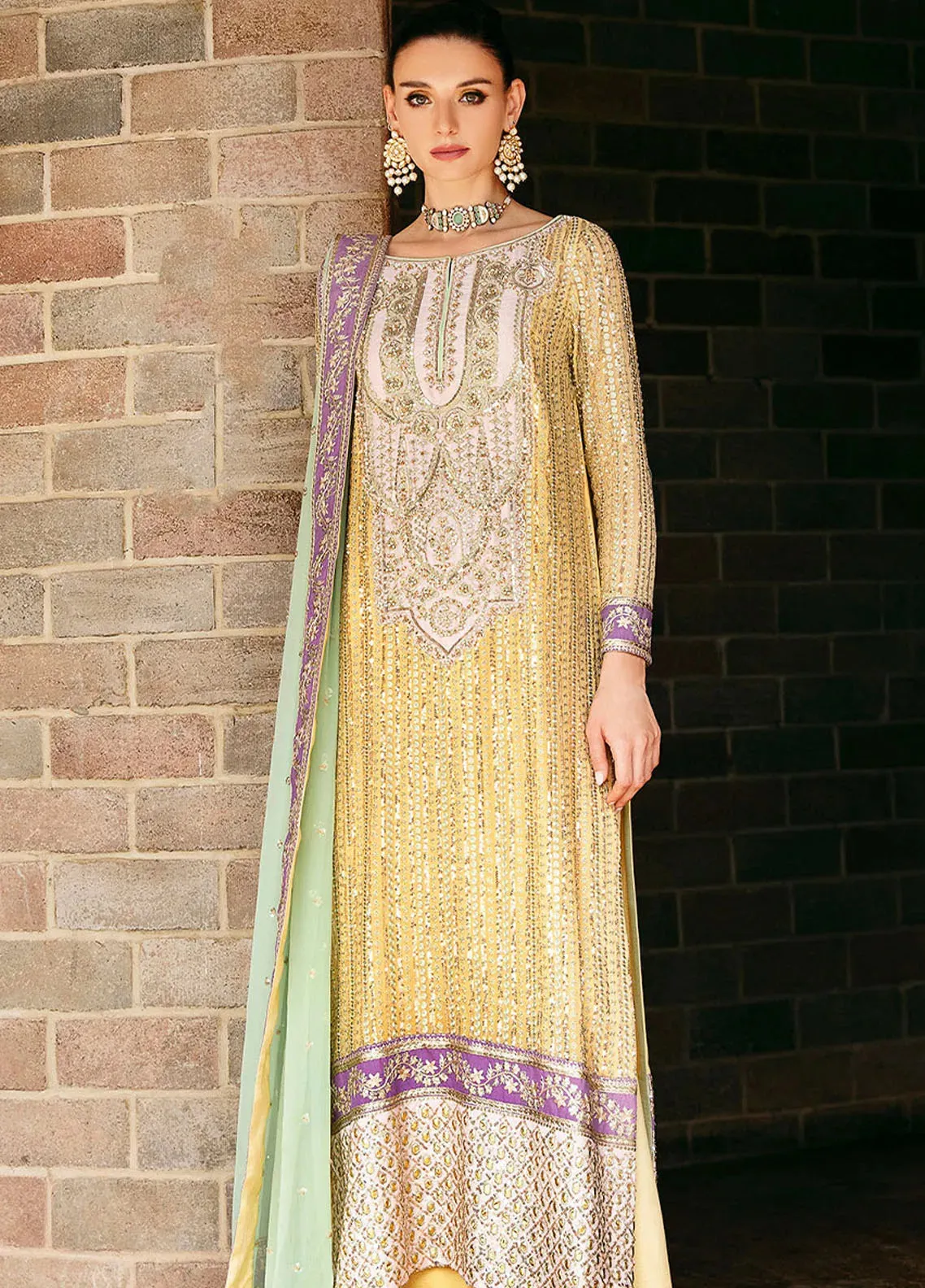 Freesia By Maryum N Maria Luxury Formals Unstitched 3pcs