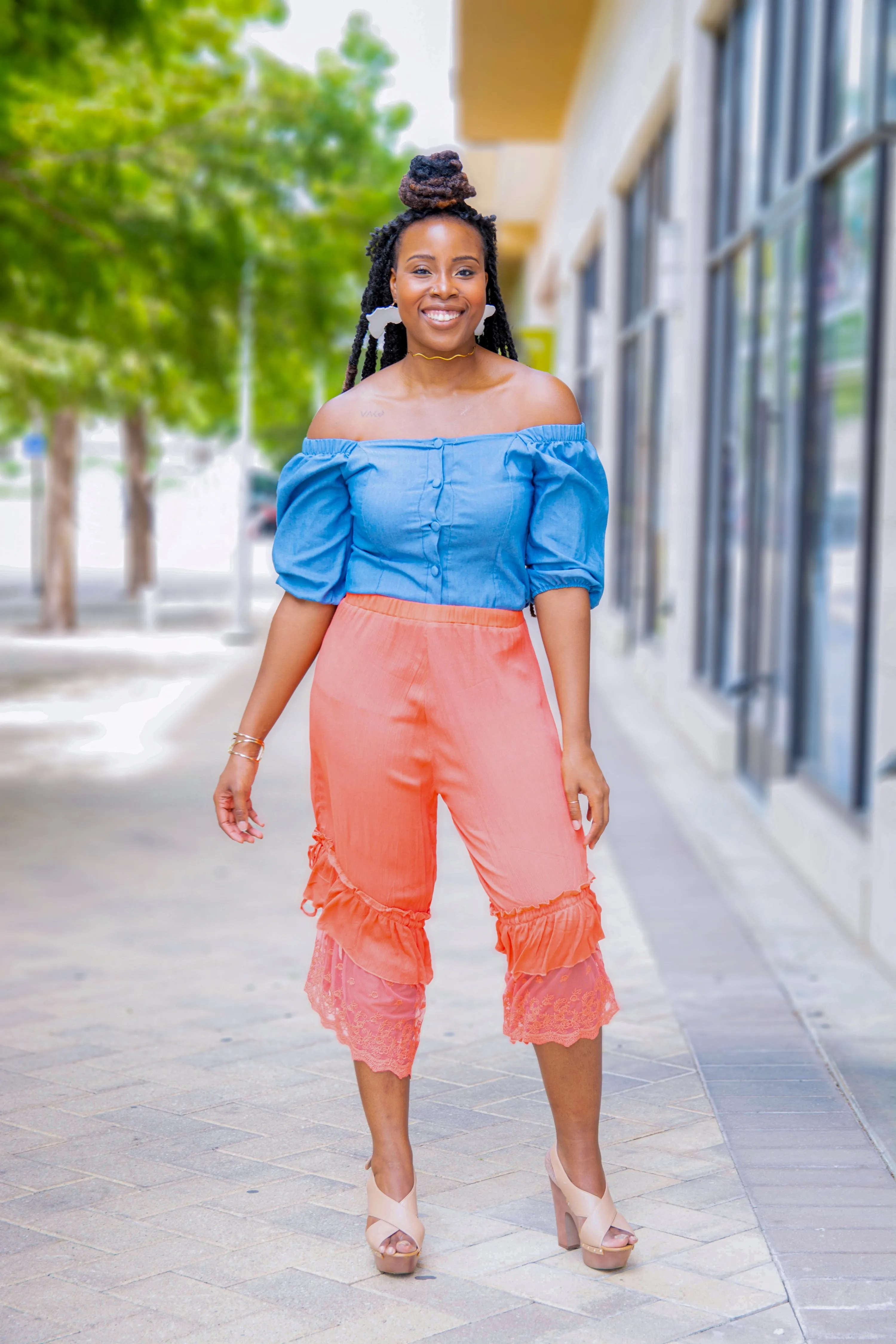 Gaucho Lace Pants