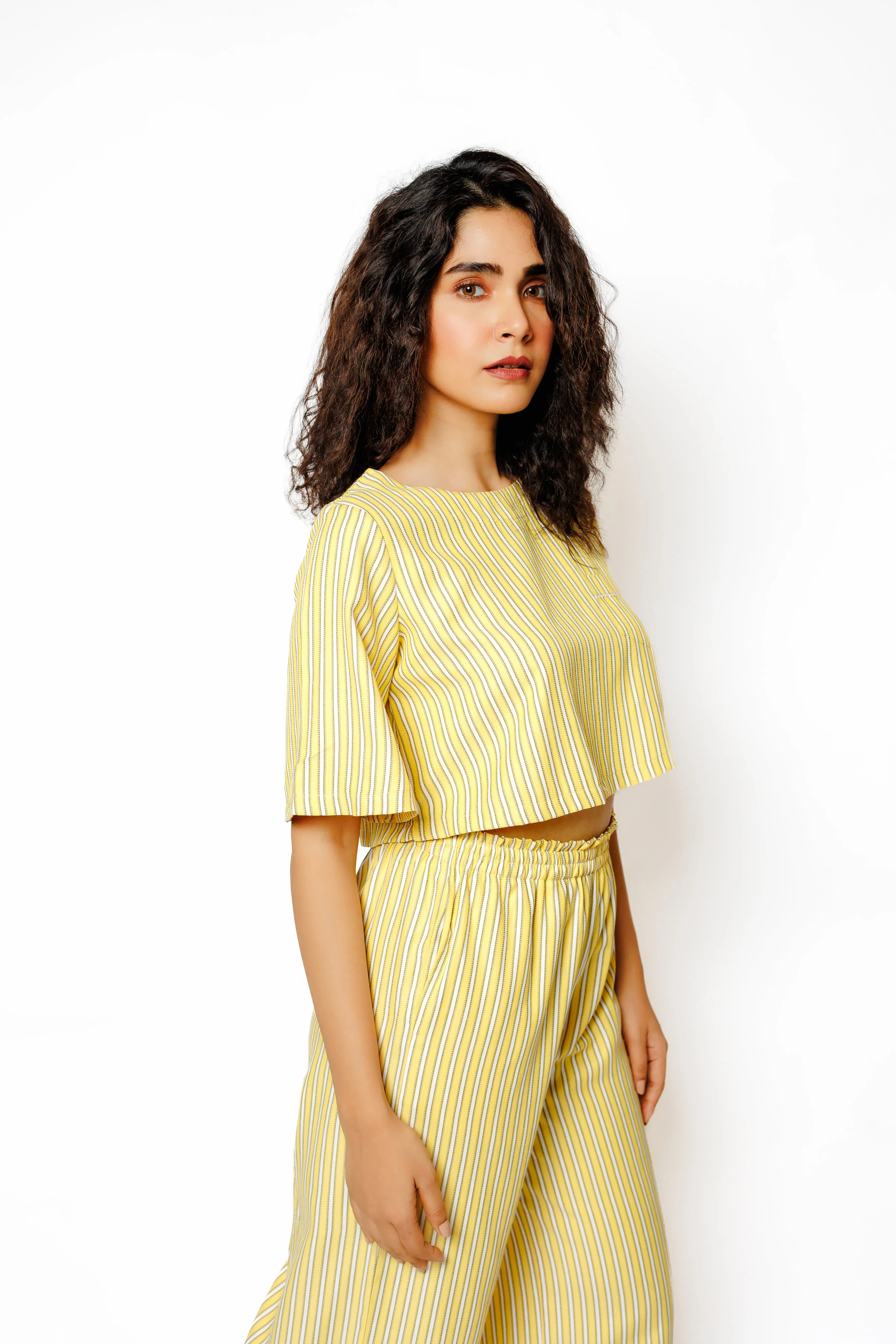 Golden Hour – Striped Co-Ord Set