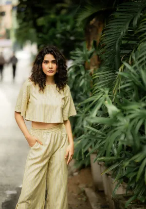 Golden Hour – Striped Co-Ord Set