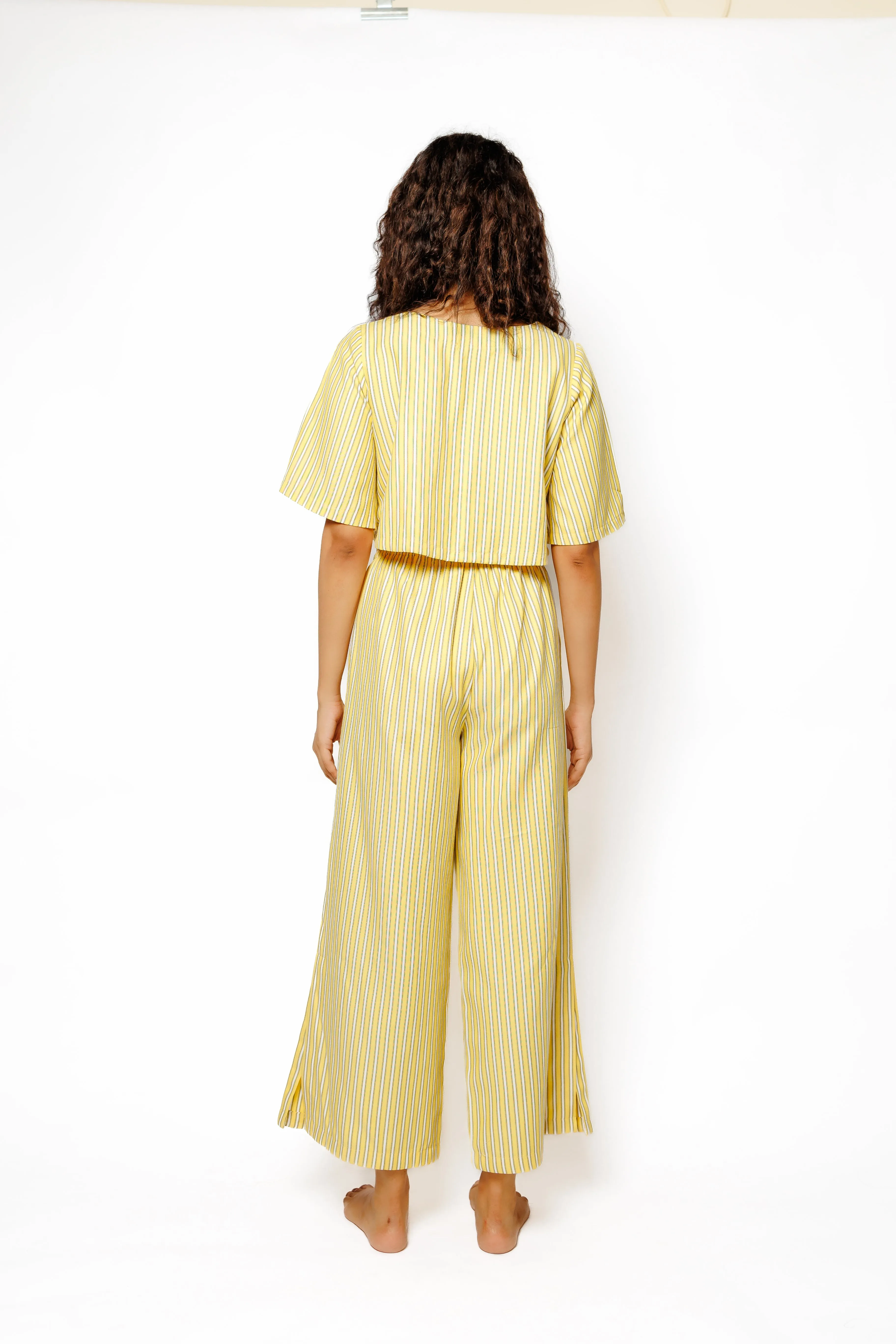 Golden Hour – Striped Co-Ord Set