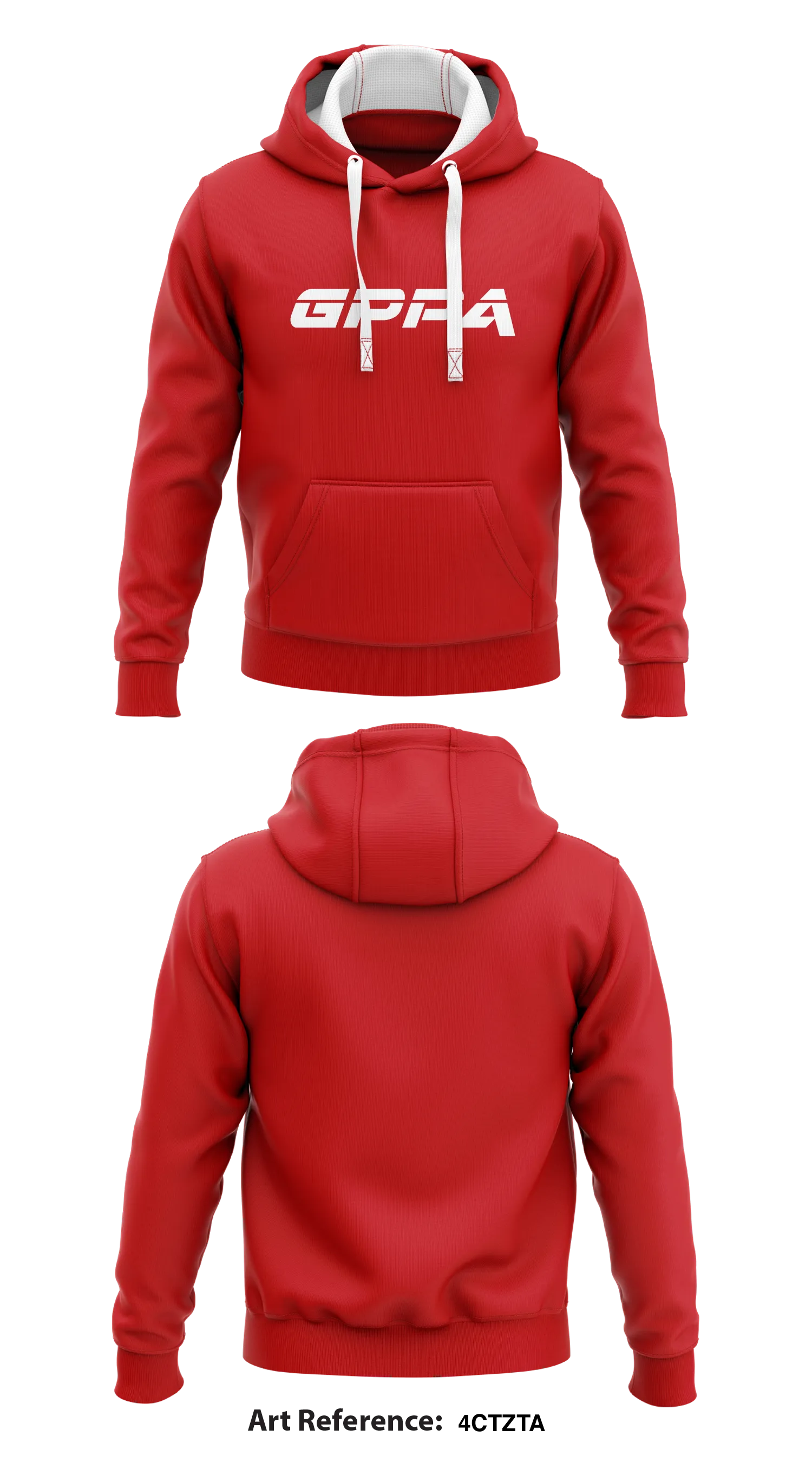 GPPA Store 1  Core Men's Hooded Performance Sweatshirt - 4CtZTA