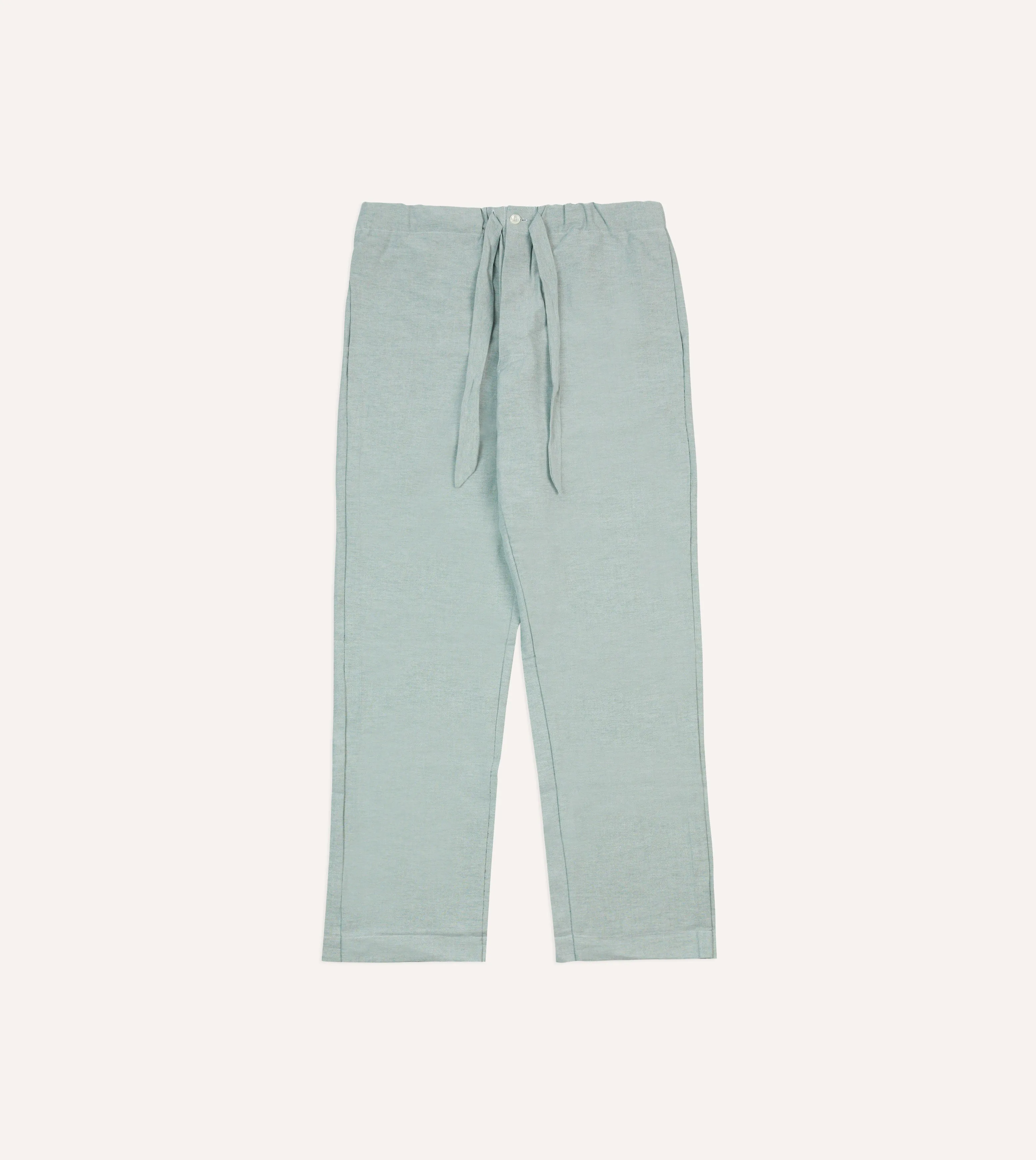 Green Oxford Cotton Pyjama Set