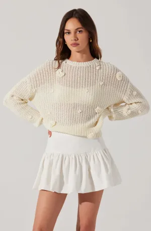 Hailey Crochet Sweater