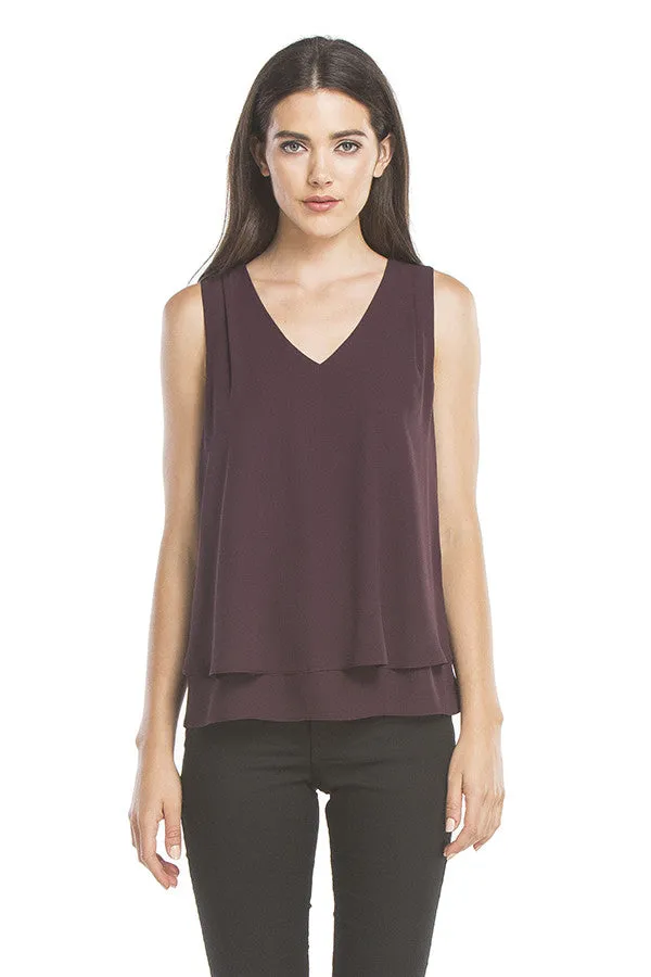 Hailey Tank | Eggplant