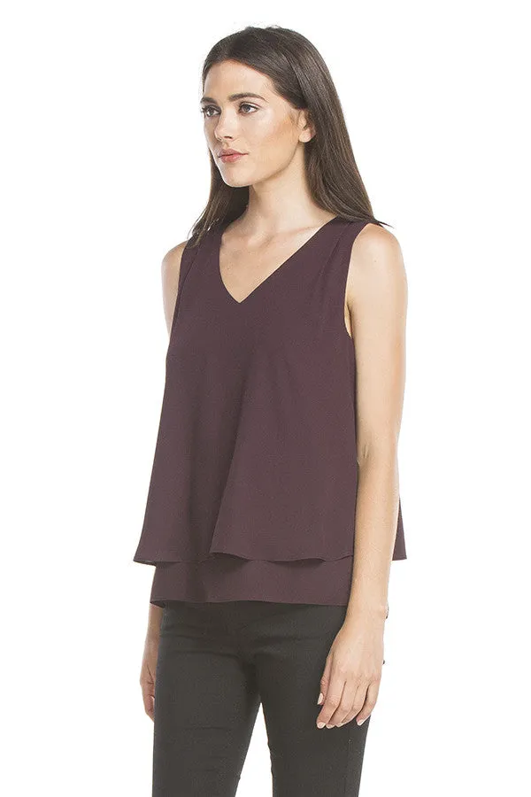 Hailey Tank | Eggplant
