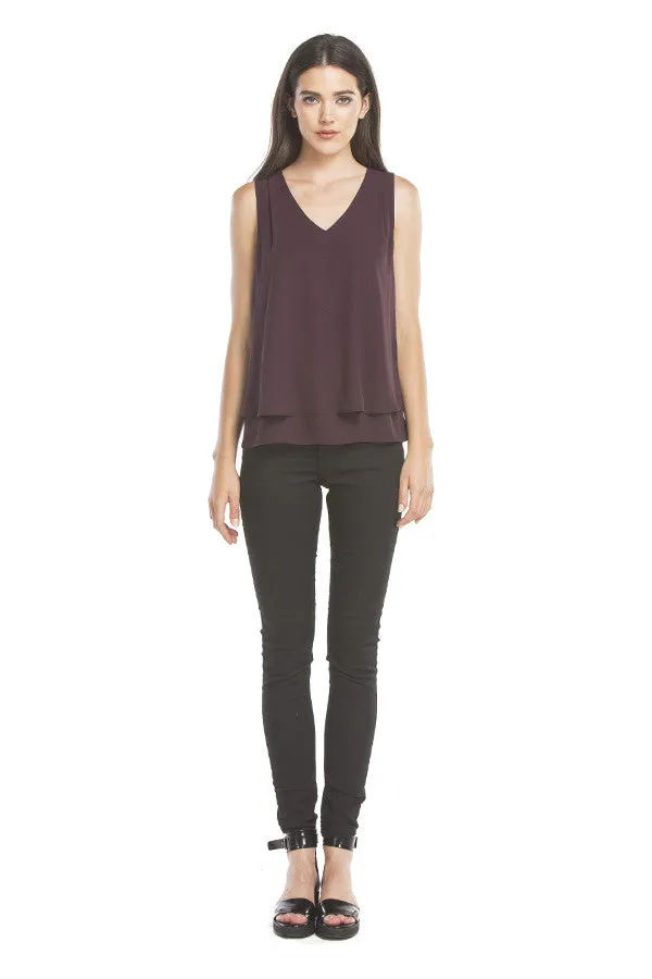 Hailey Tank | Eggplant