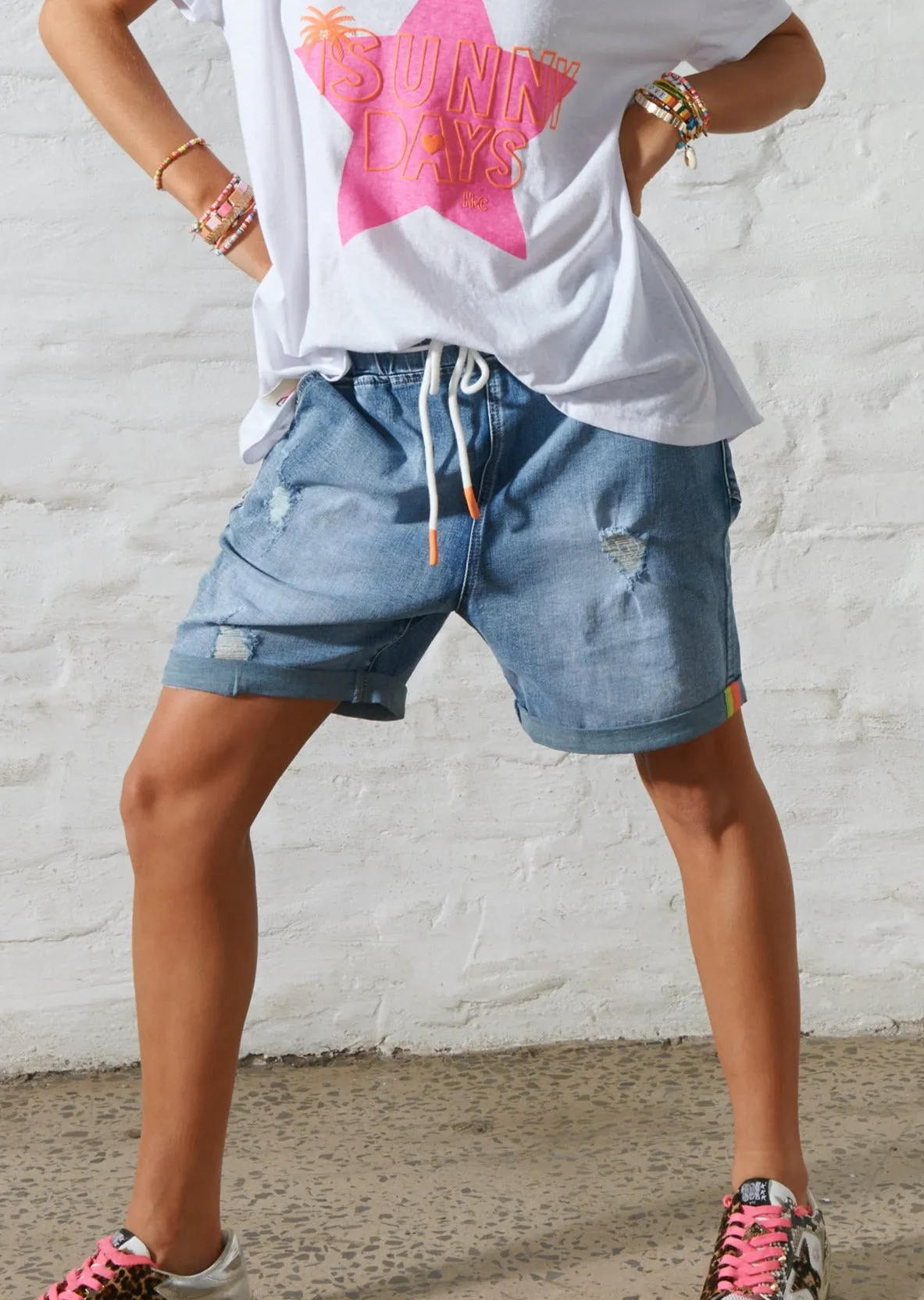 Hammill & Co - Slouchy Denim Short