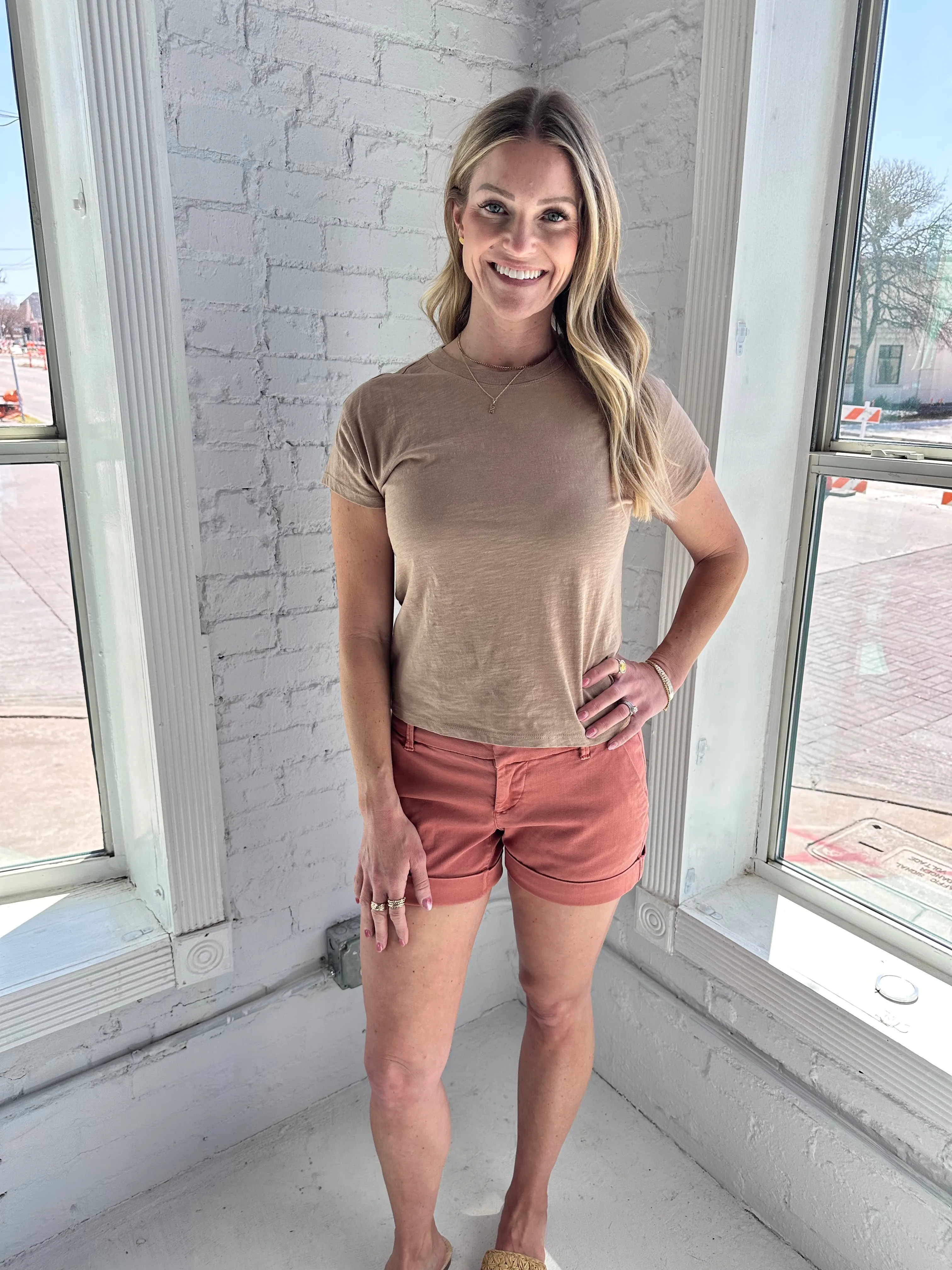 Hampton Short Terracotta