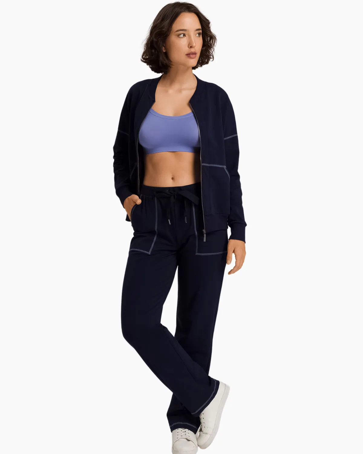 Hanro - Natural Living - Long Pants - Navy