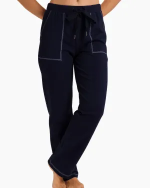 Hanro - Natural Living - Long Pants - Navy