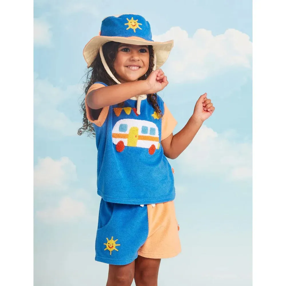 Happy Camper Terry Shorts