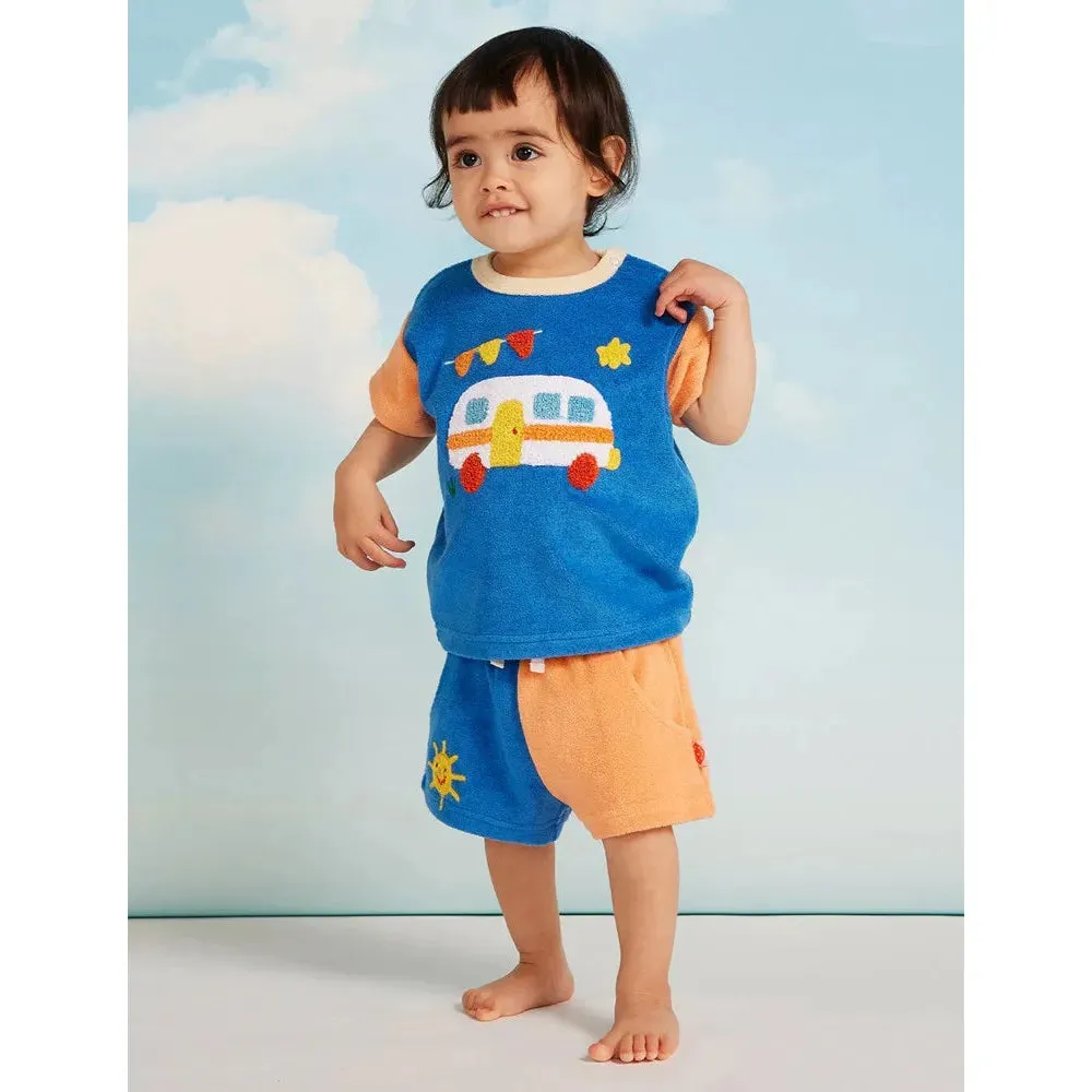 Happy Camper Terry Shorts