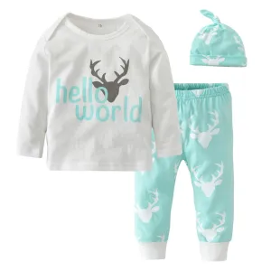 Hello World 3 Pc Set - Aqua