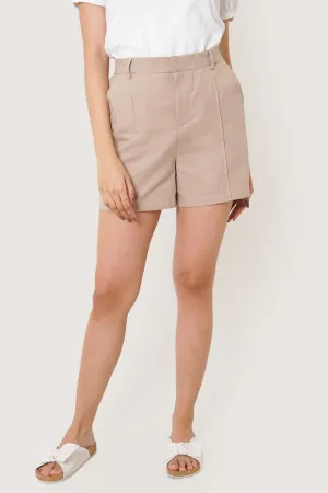 High Waist Bermuda Shorts