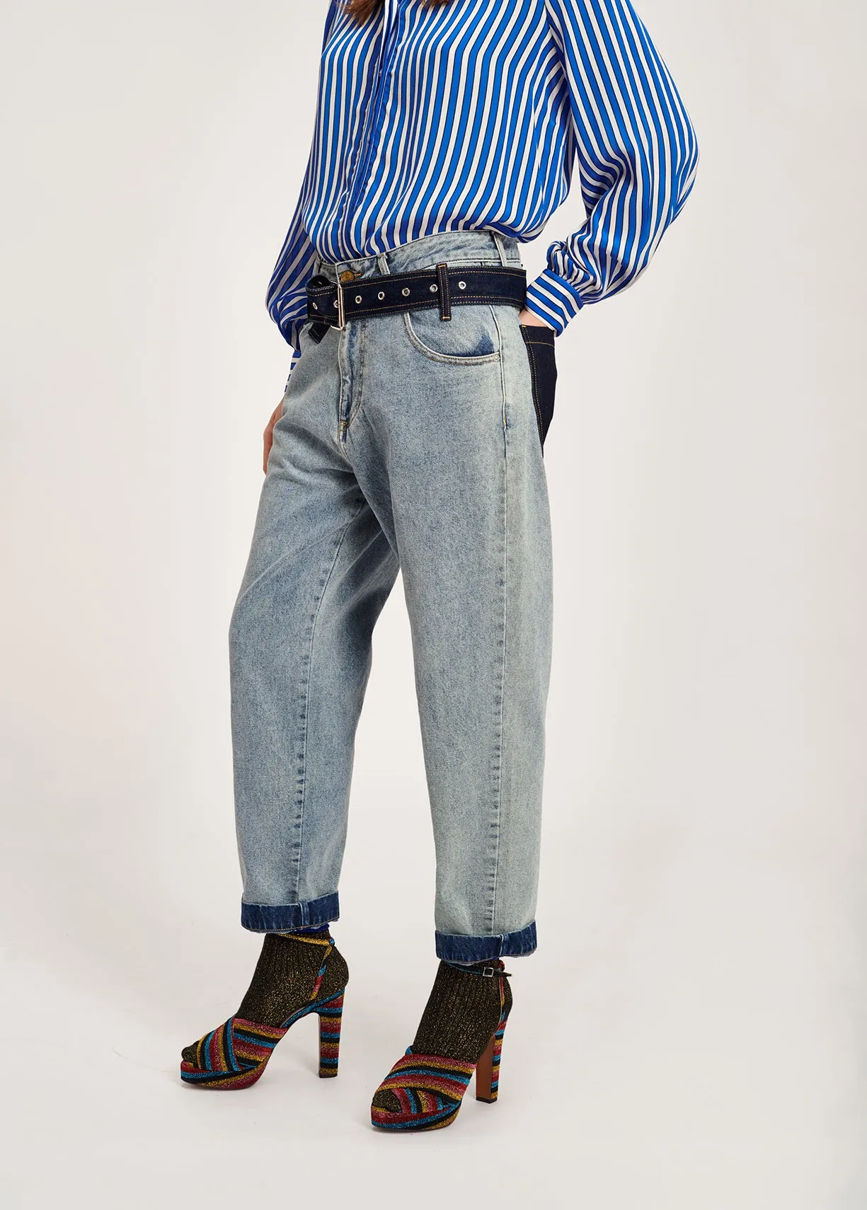 High waist jeans