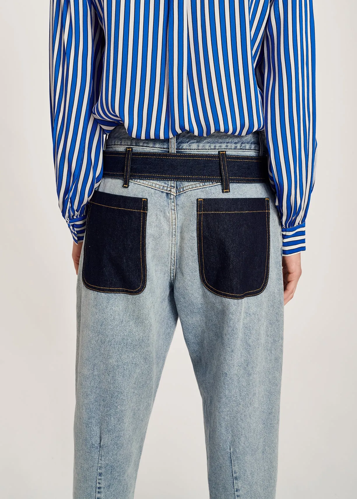 High waist jeans