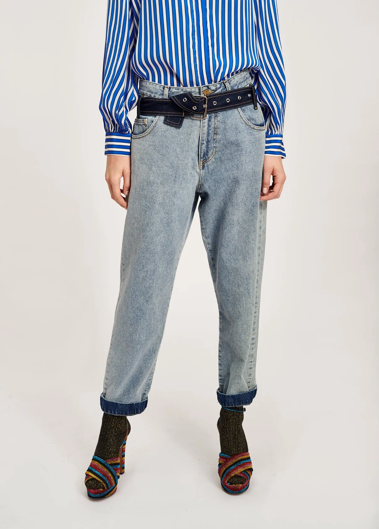 High waist jeans
