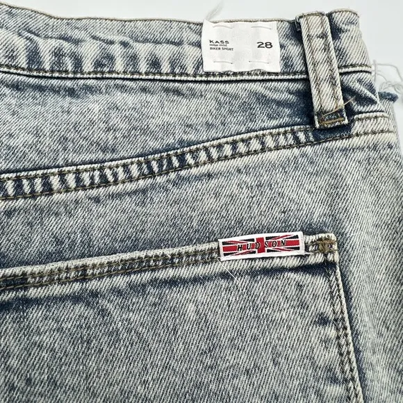 Hudson Kass Morgan High Waist Biker Shorts