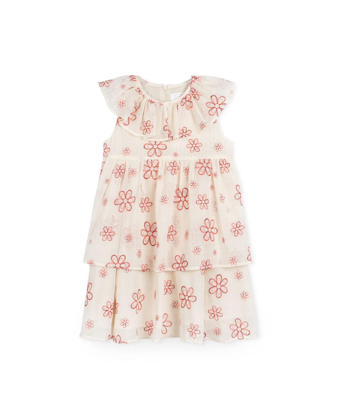 Hurley - Embroidered Flower Print Dress
