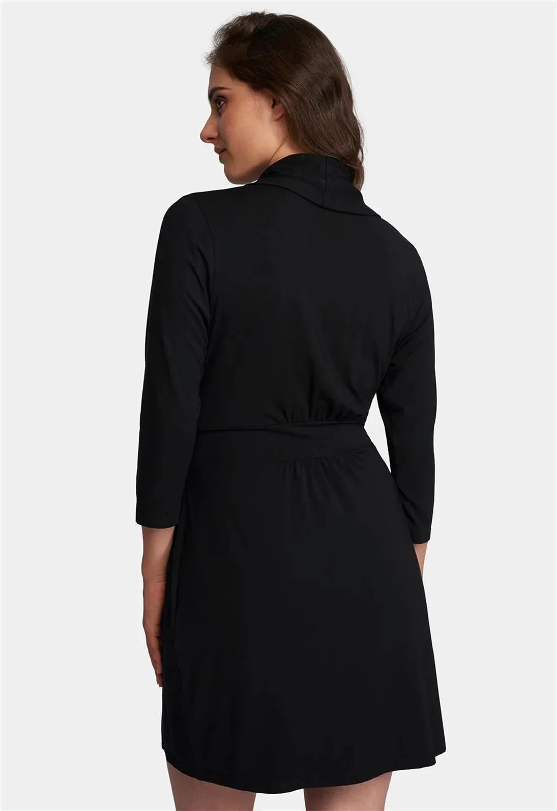 Iconic Robe In Black - Fleurt