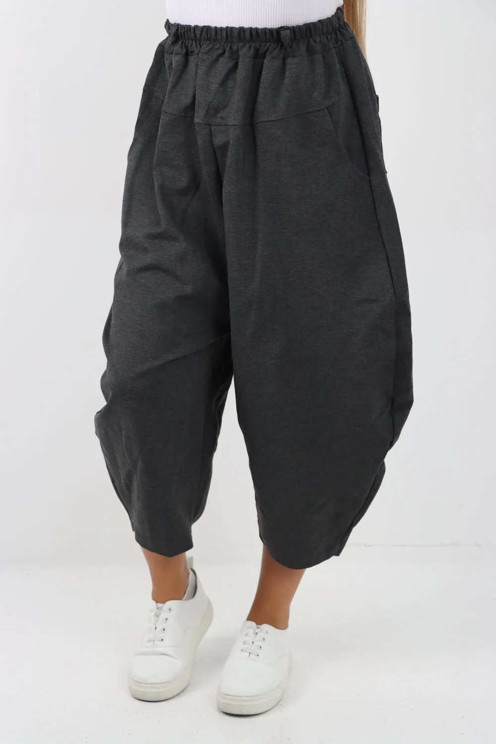 Italian Wide Leg Baggy Parachute Palazzo Trouser