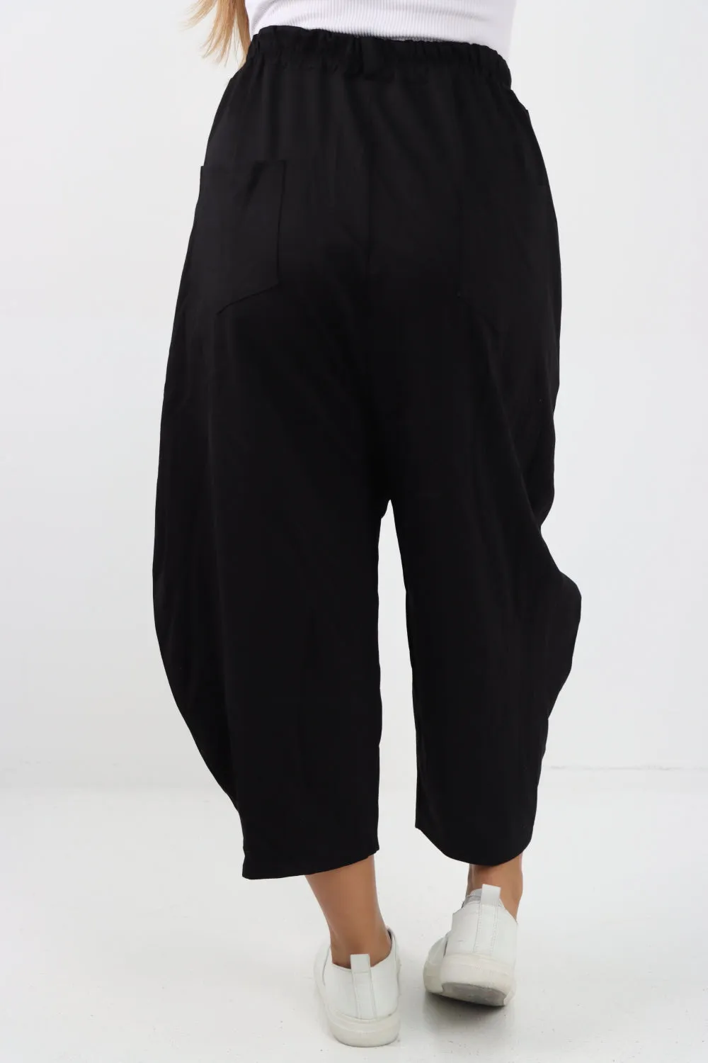 Italian Wide Leg Baggy Parachute Palazzo Trouser