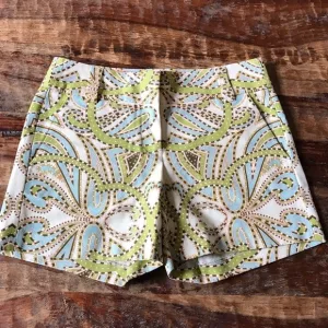 J. Crew Paisley Shorts