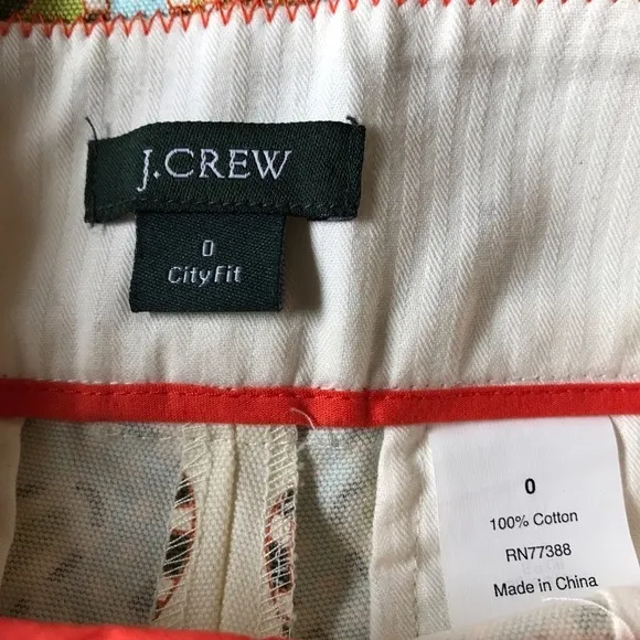 J. Crew Paisley Shorts