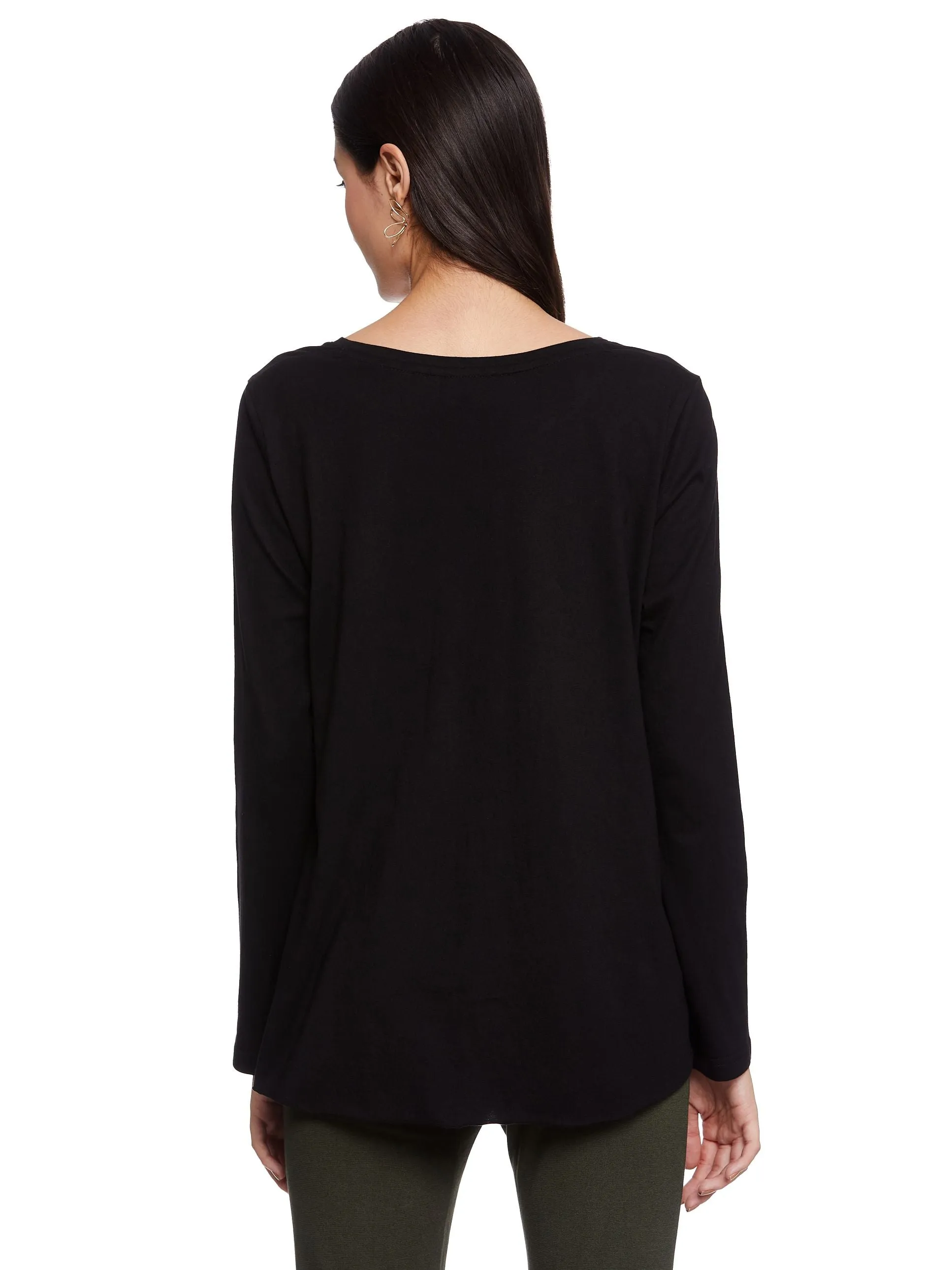 JOSS HI-LO TOP (BLACK)