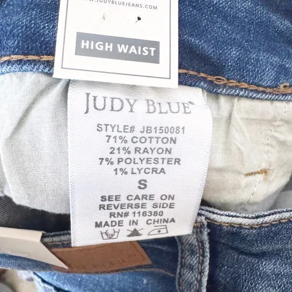 Judy Blue High Waist Denim Shorts