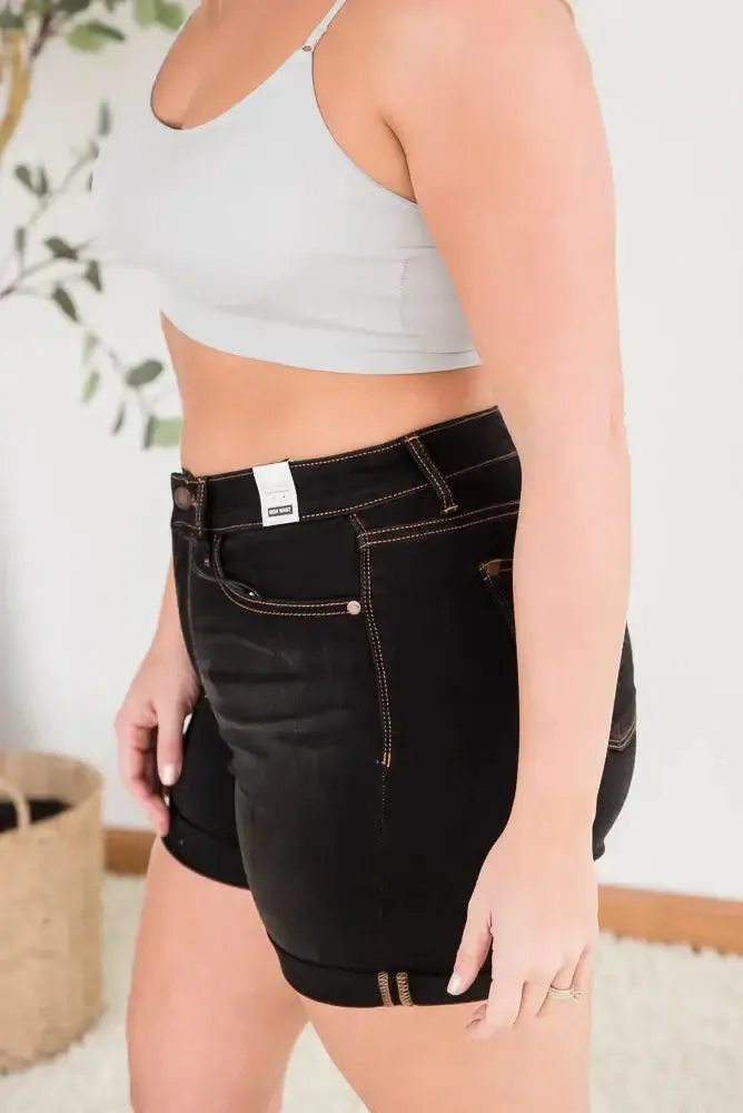 JUDY BLUE - SASSAFRAS SHORTS