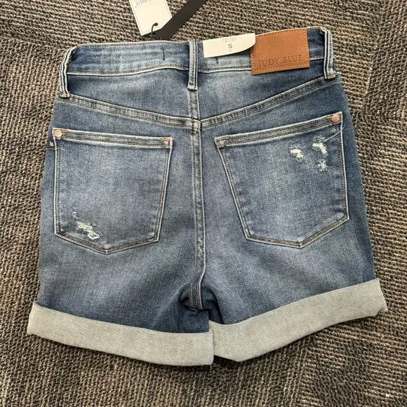 Judy Blue Tummy Control Denim Shorts