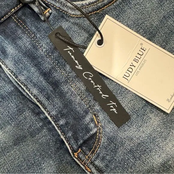 Judy Blue Tummy Control Denim Shorts