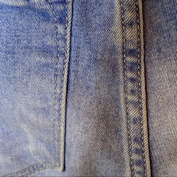 KanCan Distressed Cuffed Jean Shorts